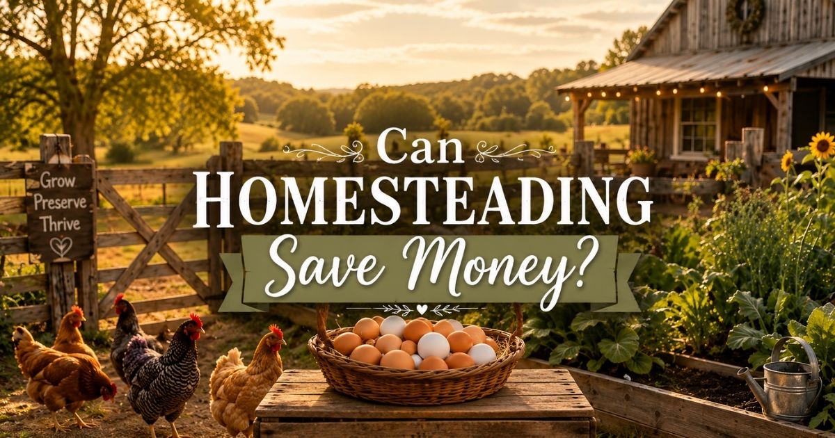 Can Homesteading Save Money? My Honest Answer After Starting Our Own Homestead